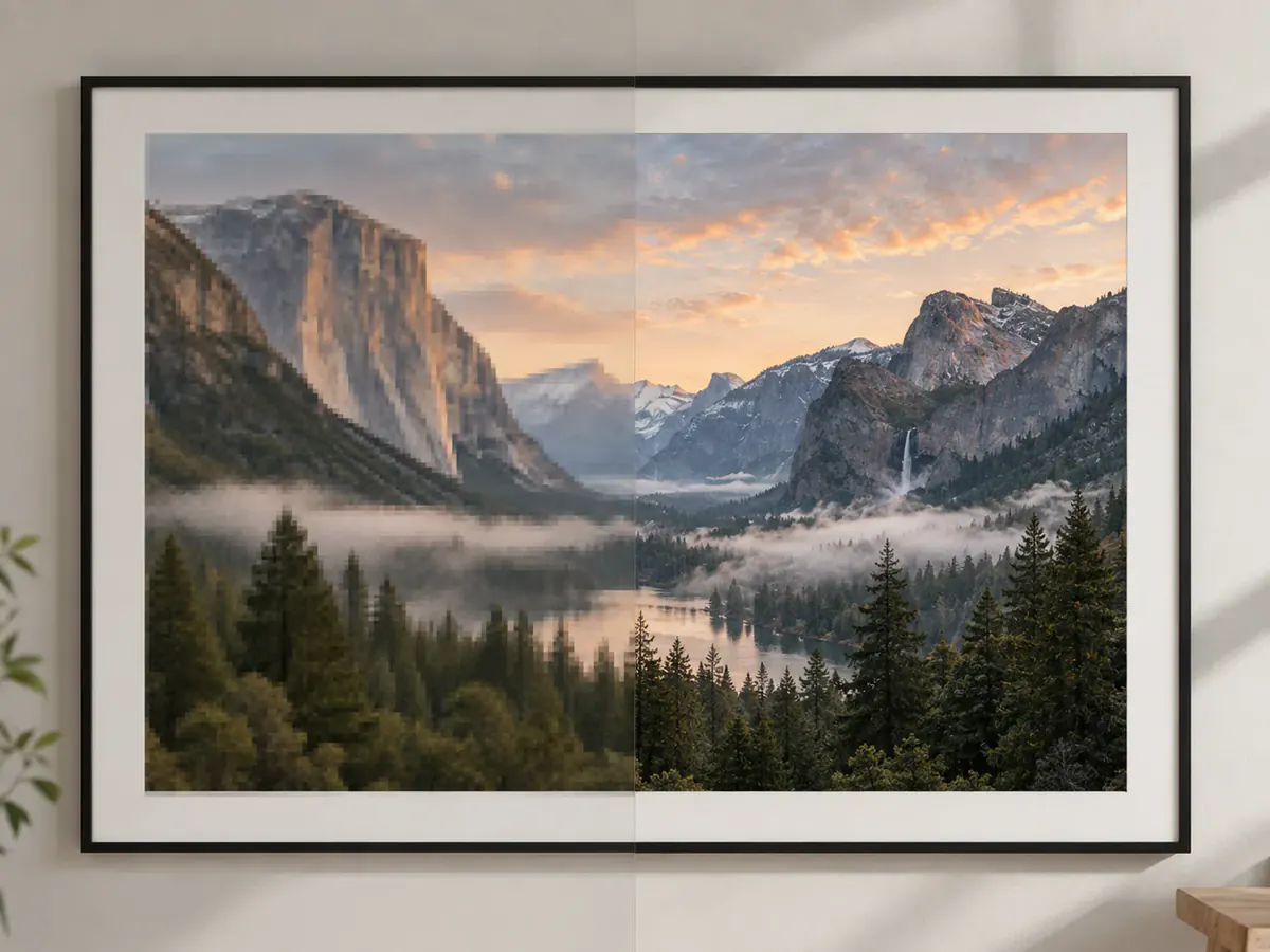 4K upscaled image comparison demonstrating razor-sharp resolution
